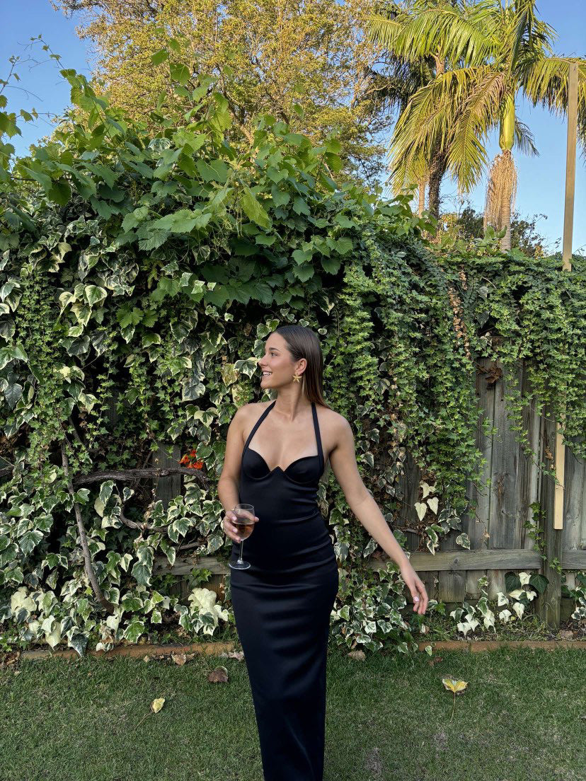 Natalie Rolt Bella Gown - Black