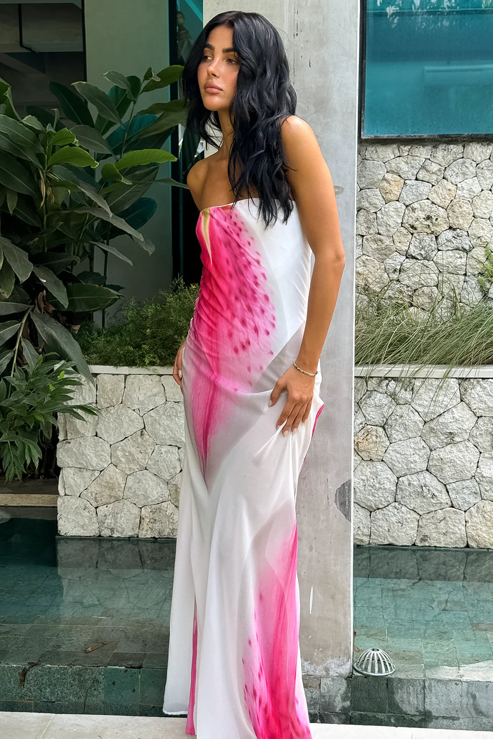 HNTR Alessia Maxi Dress - Lillie