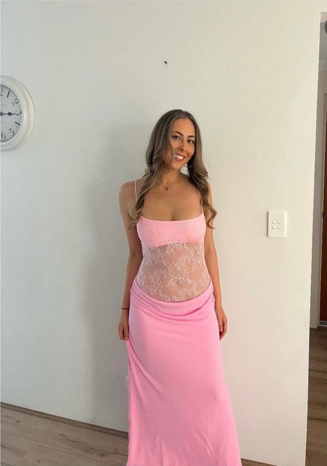 Benni Gabriel Maxi Dress - Pink Sorbet