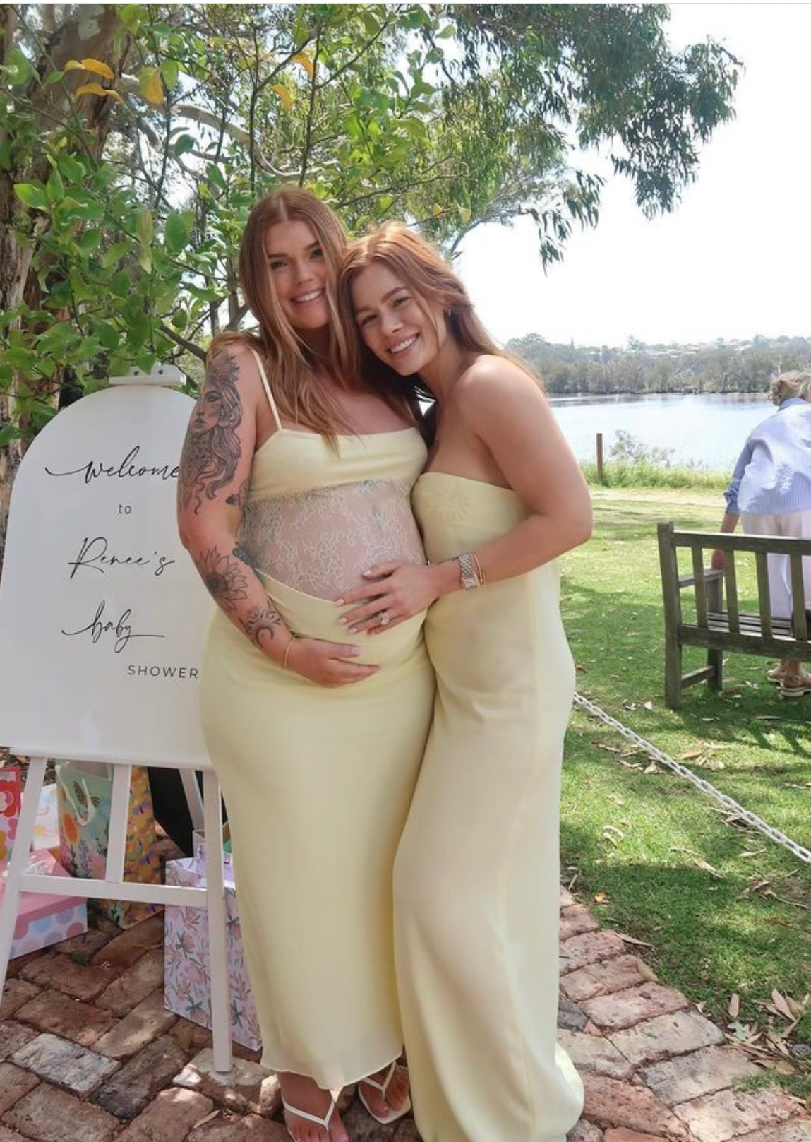 Benni Gabriel Maxi Dress - Lemon Sorbet