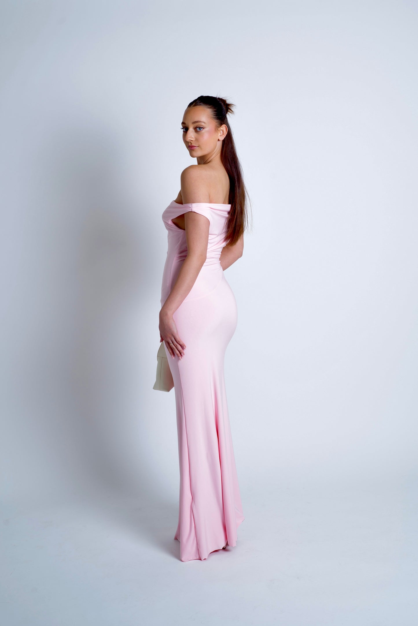 Natalie Rolt Bettina Gown - Blossom Pink