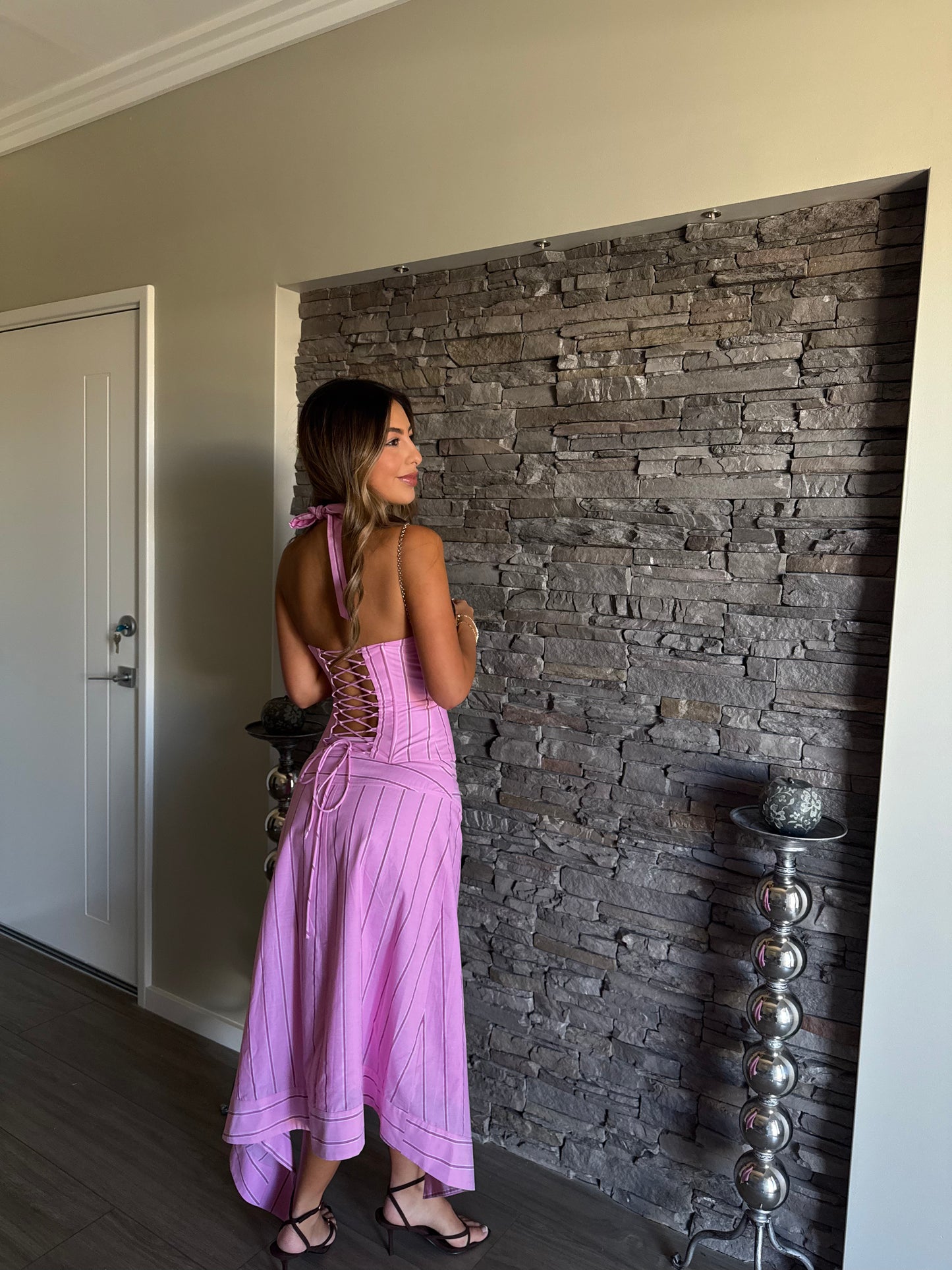I Am Delilah Sabrina Corset and Wrap Skirt - Sangria