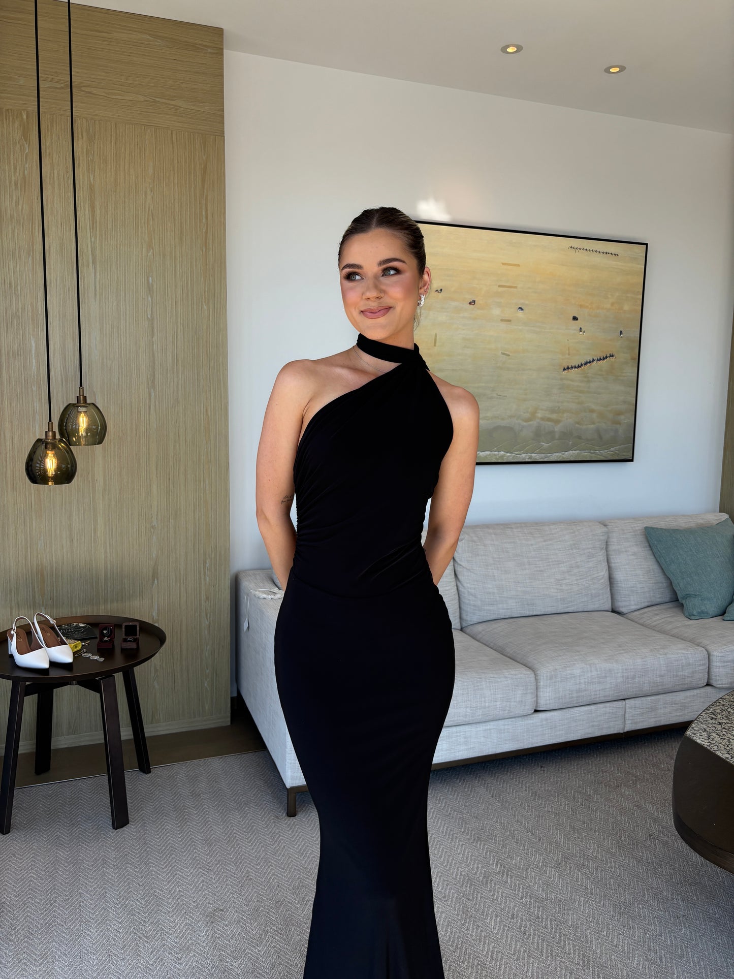 Natalie Rolt Fabienne Gown - Black