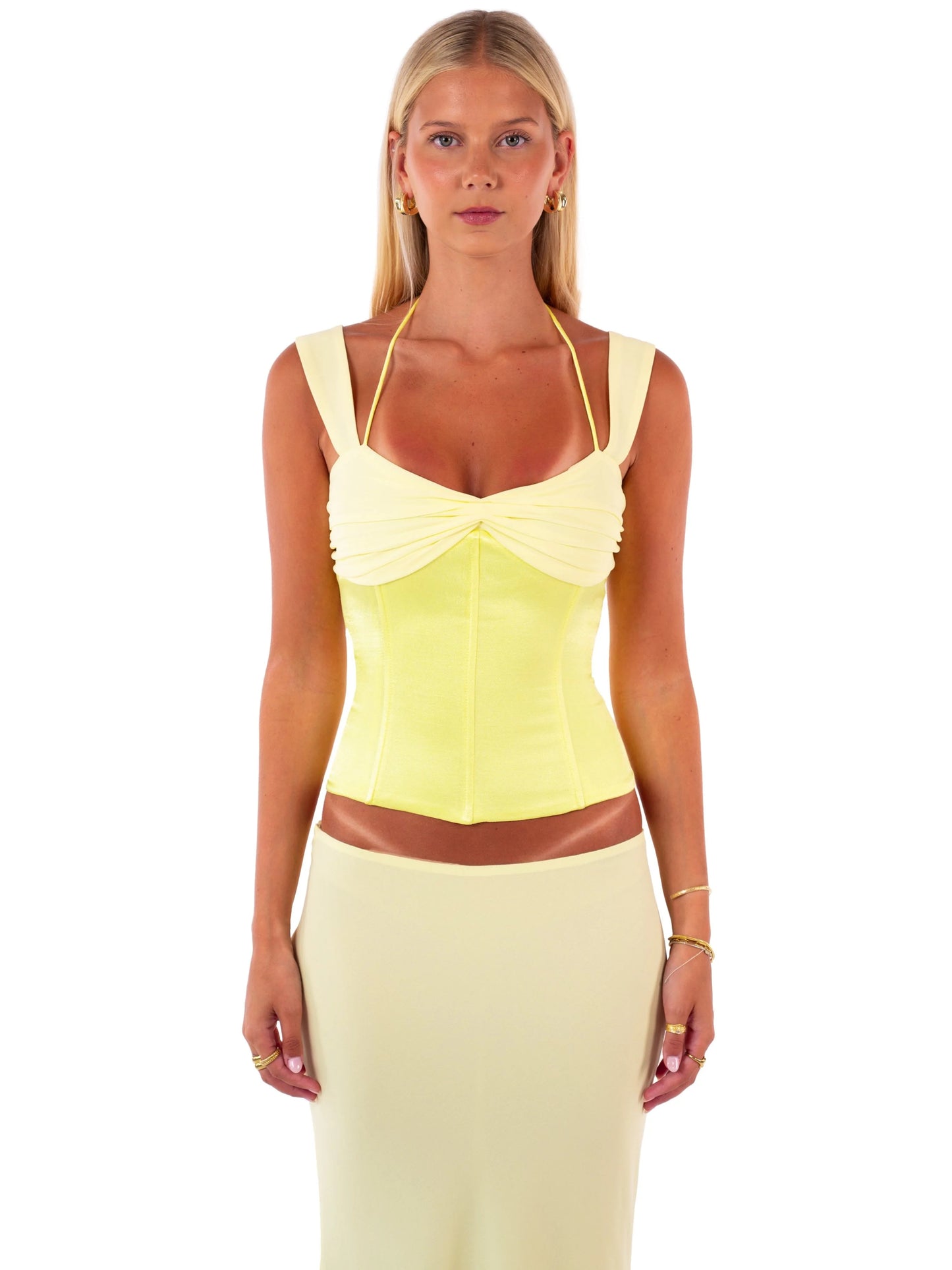 I Am Delilah Scarlett Corset and Maxi - Butter