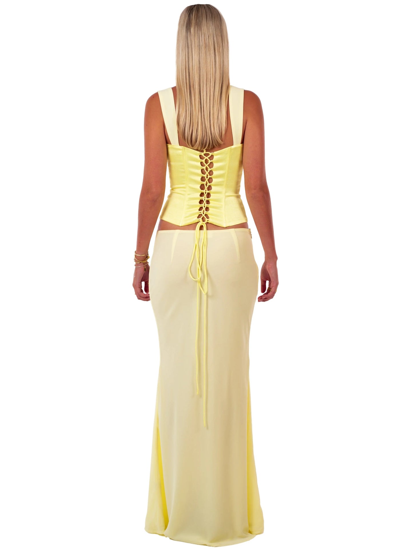 I Am Delilah Scarlett Corset and Maxi - Butter