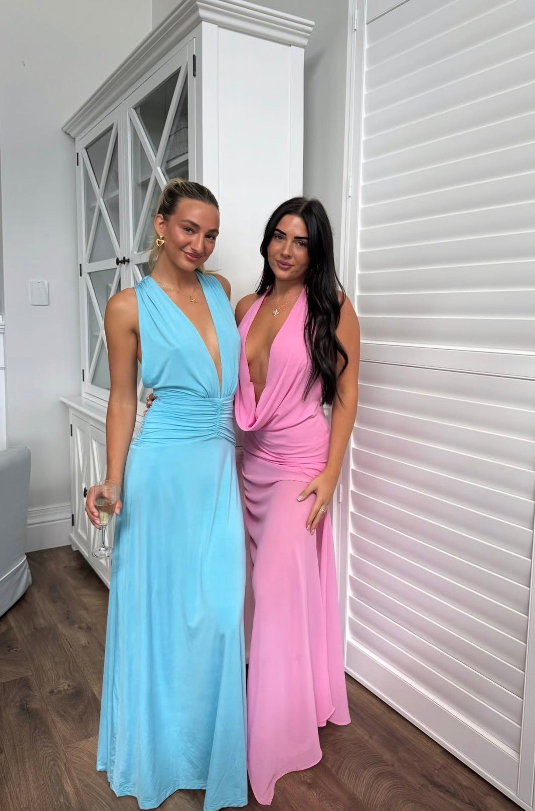 Kookai Vera Maxi Dress - Coastal Blue