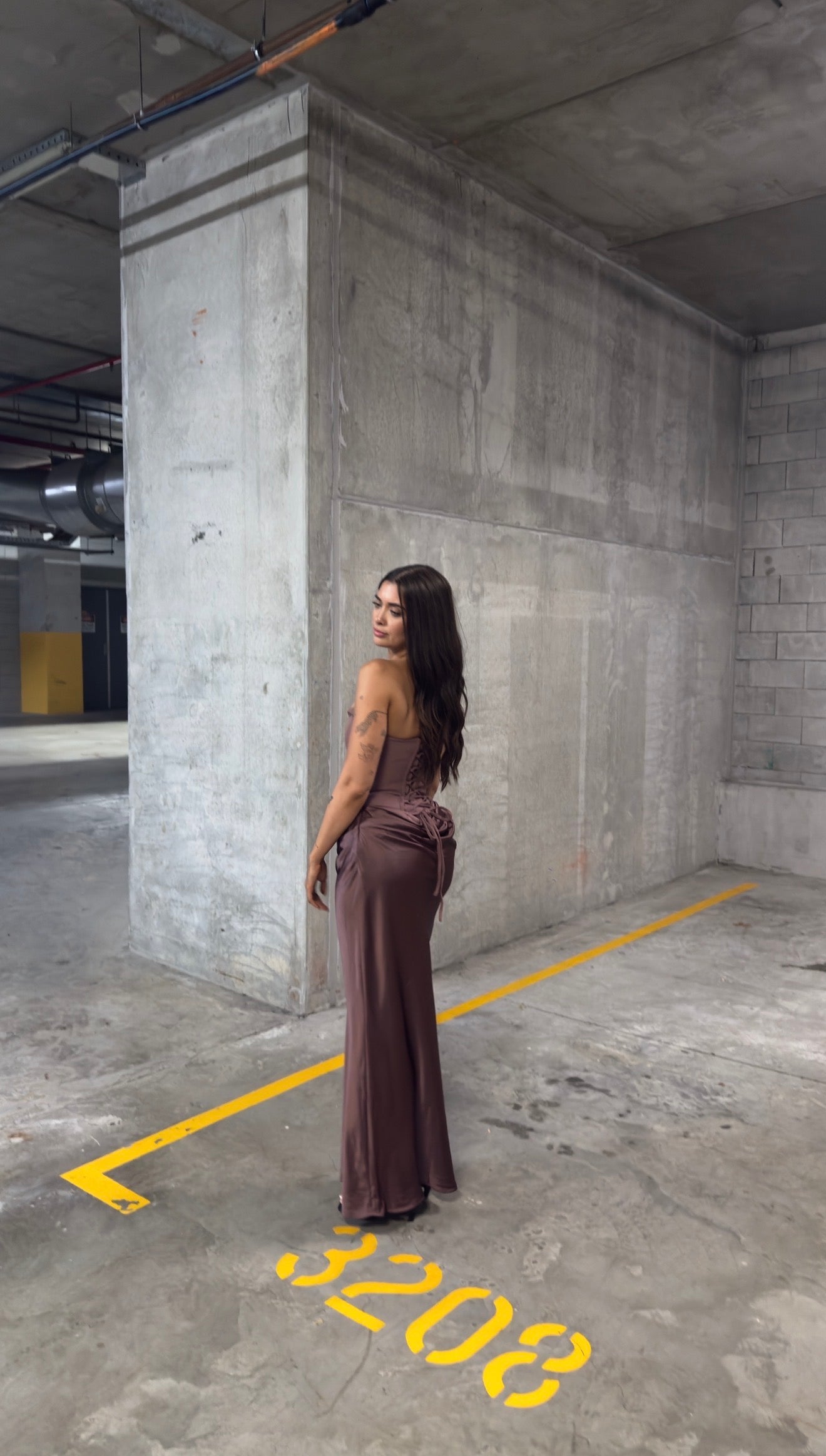 BabyBoo Maggie Maxi Dress - Dusty Rose