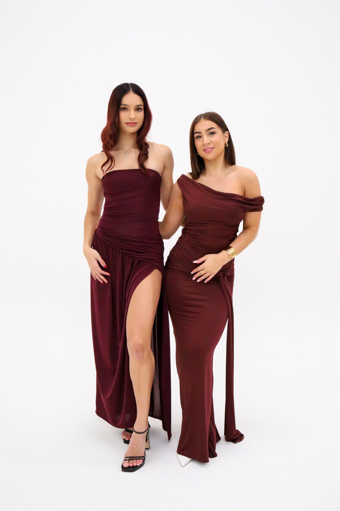 Meshki Ainsley Maxi Dress - Mahogany