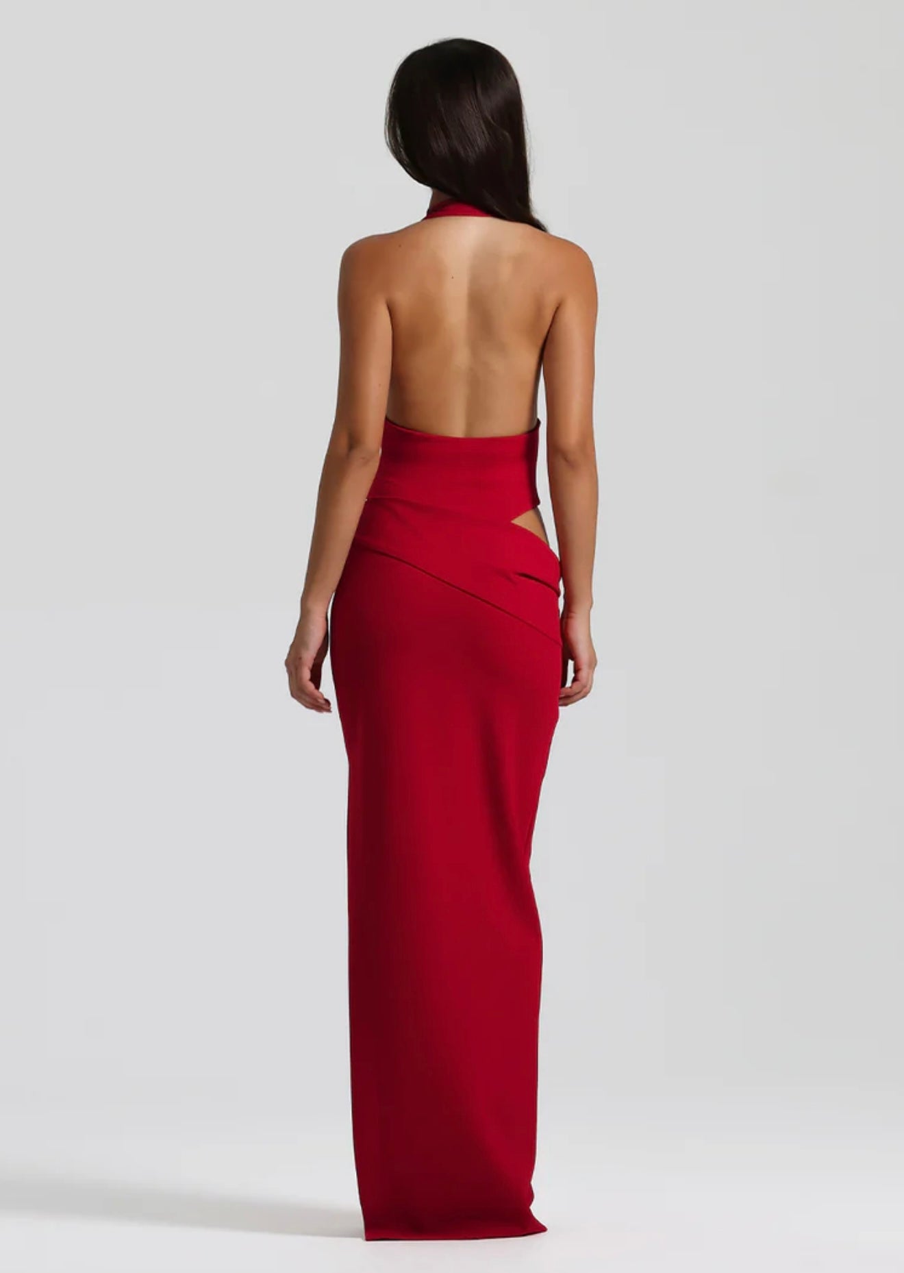 Natalie Rolt Becca Bodysuit and Skirt - Cherry