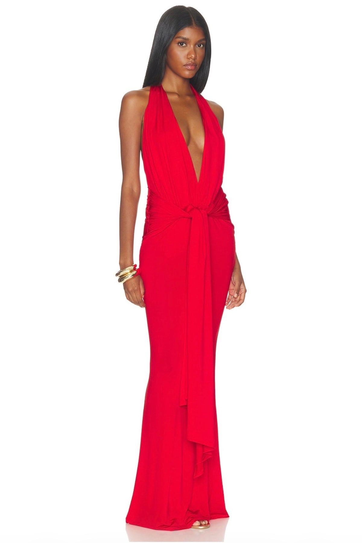 Lovers And Friends Coralie Gown - Red