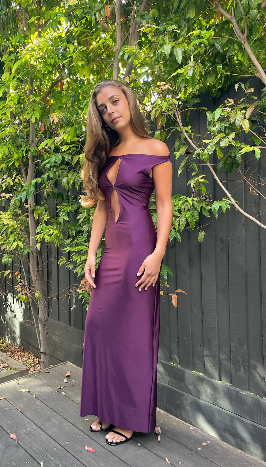 Ance Gria Passable Dress - Purple