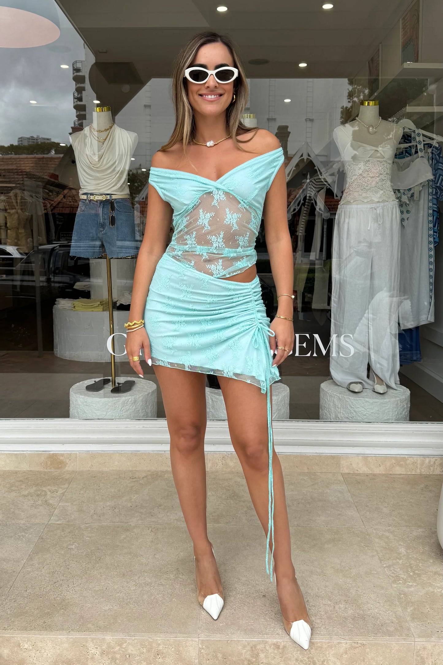 Benni Margot Mini - Aquamarine