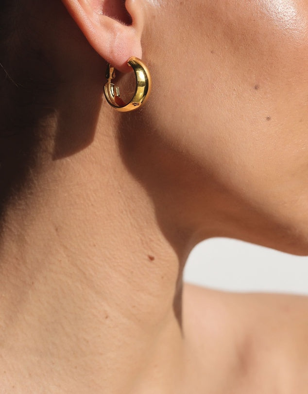 Bianko - Forte Large Hoop Earrings