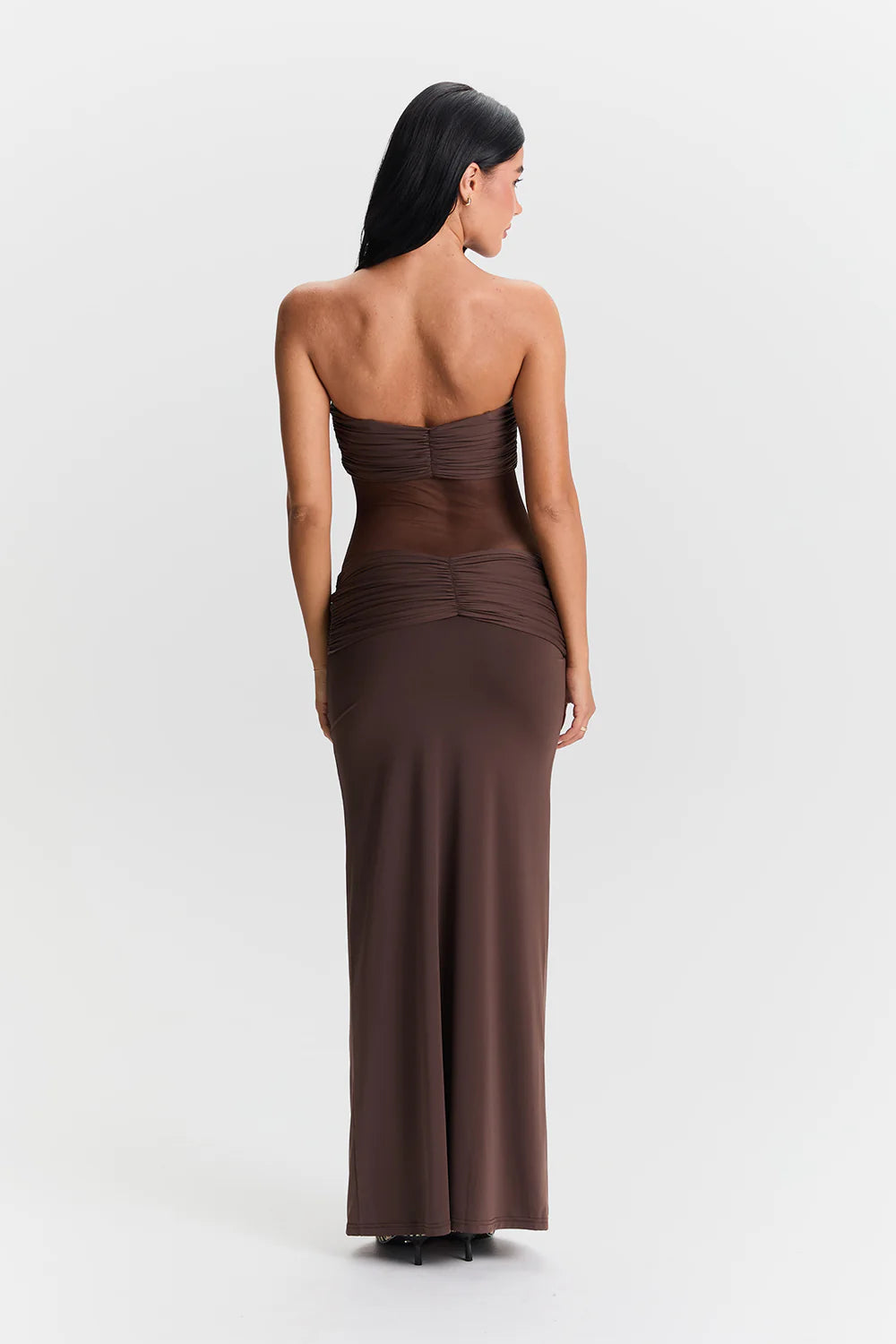 Sasha Therese Amara Maxi Dress - Brown