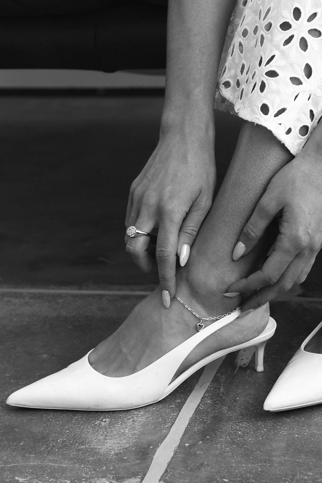 Bianko - Amore Anklet