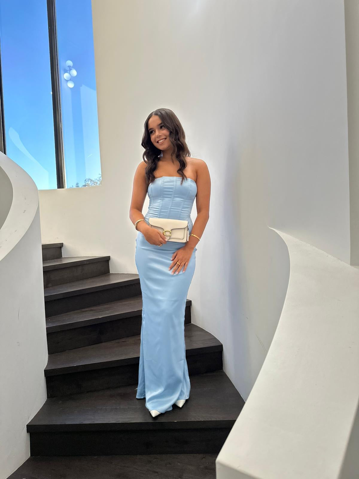 Outcast - Delaney Maxi Dress - Baby Blue