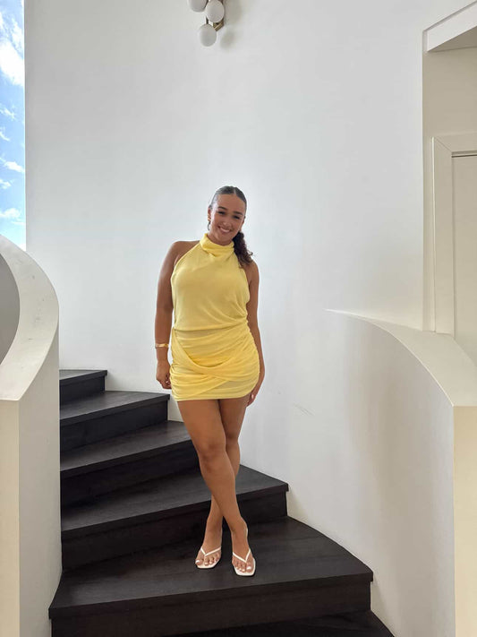 Benni Maisie Mini Dress - Butter