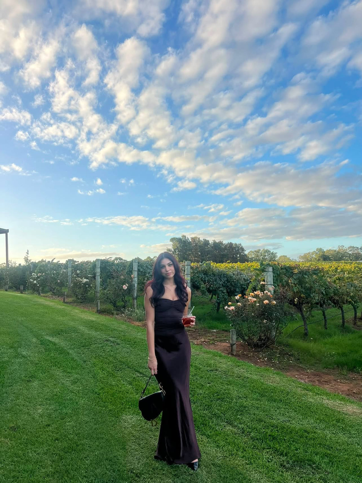 Bec + Bridge Dua Strapless Maxi - Dark Chocolate