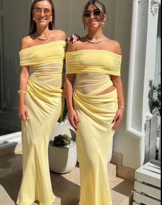 Benni Nico Off Shoulder - Yellow