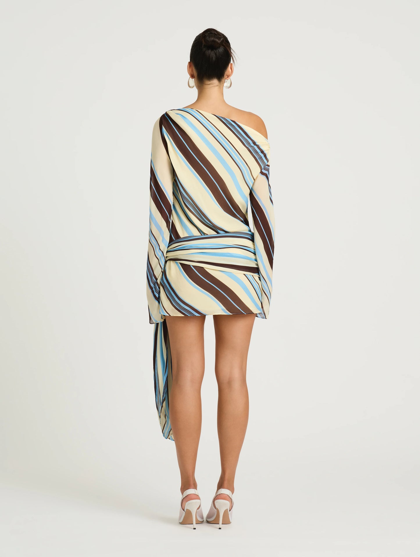 Benni Elise Mini Dress - Ocean Stripe