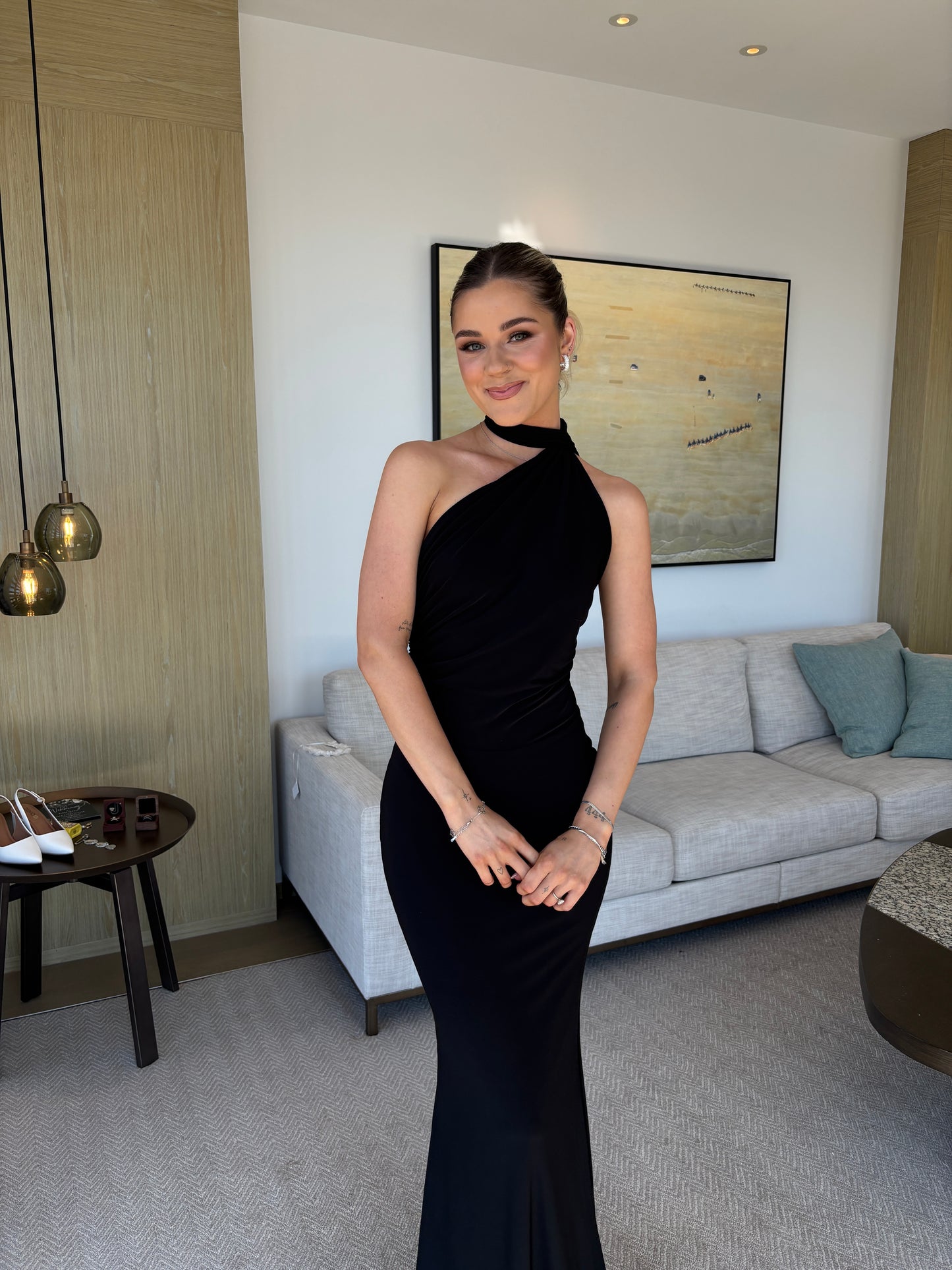 Natalie Rolt Fabienne Gown - Black