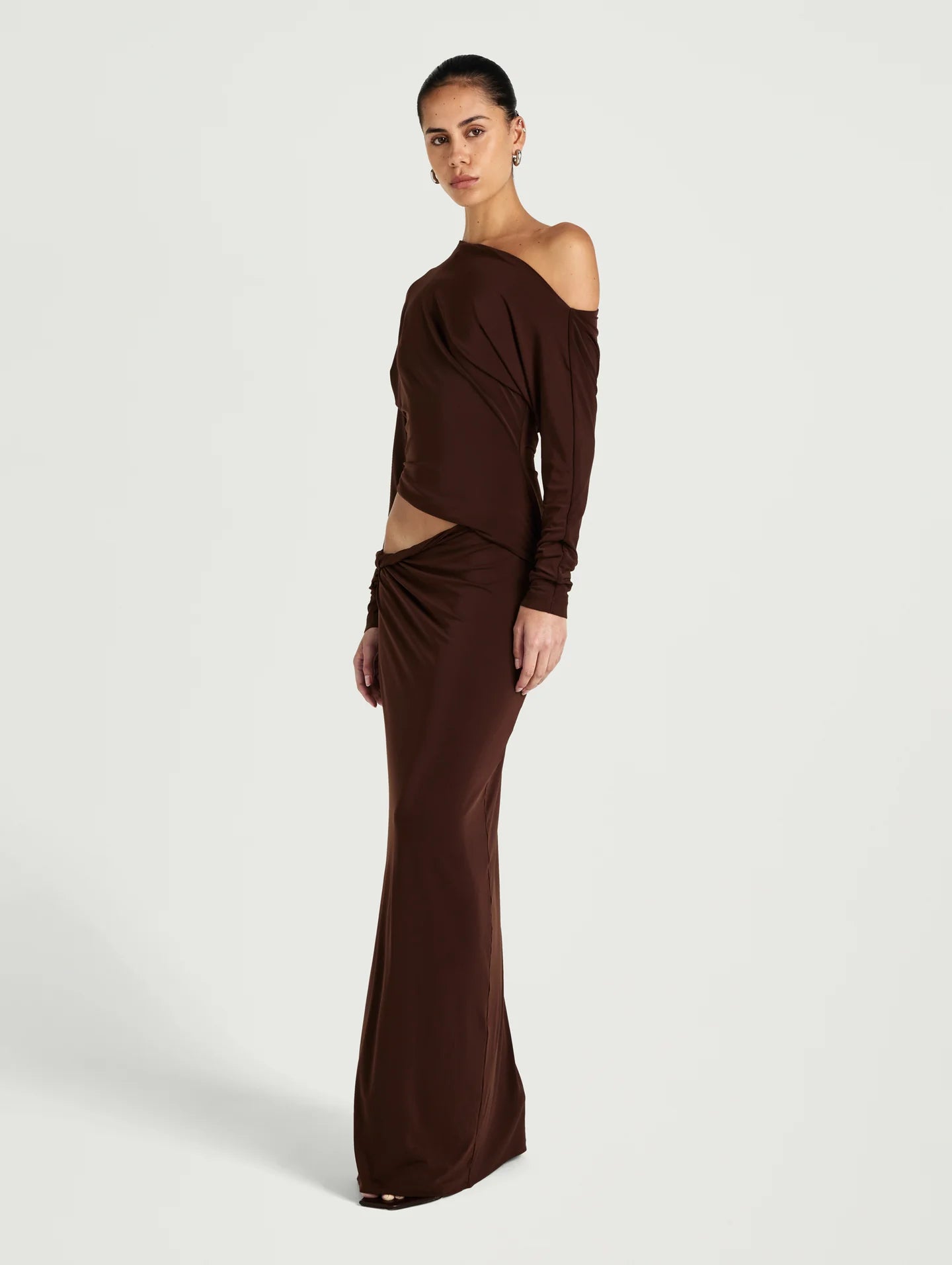 Benni Enya Maxi Dress - Chocolate