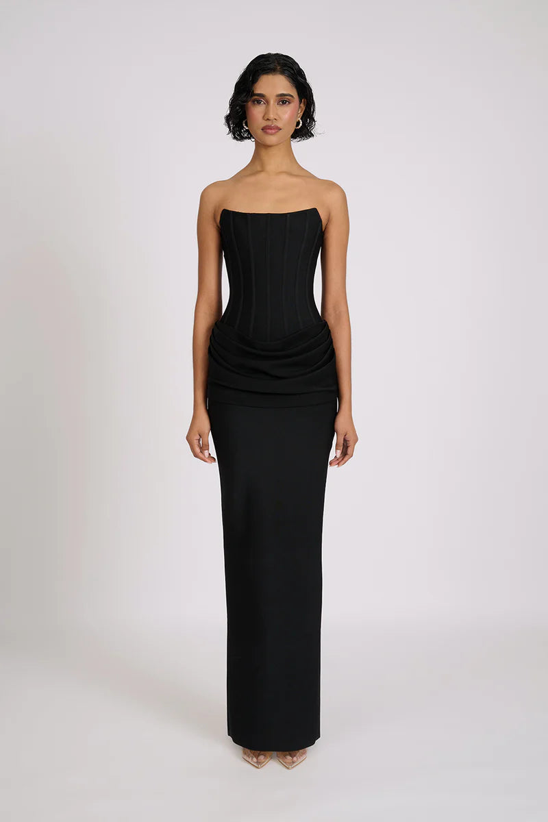 Eliya The Label Hilda Gown - Black