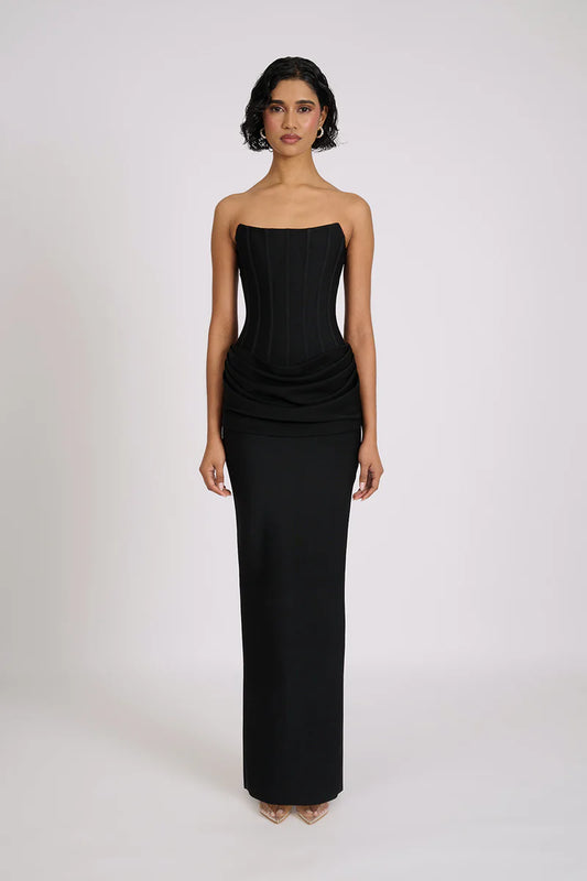 Eliya The Label Hilda Gown - Black