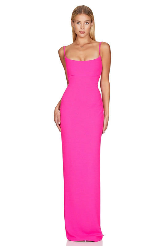 Nookie Bailey Maxi Dress - Neon Pink