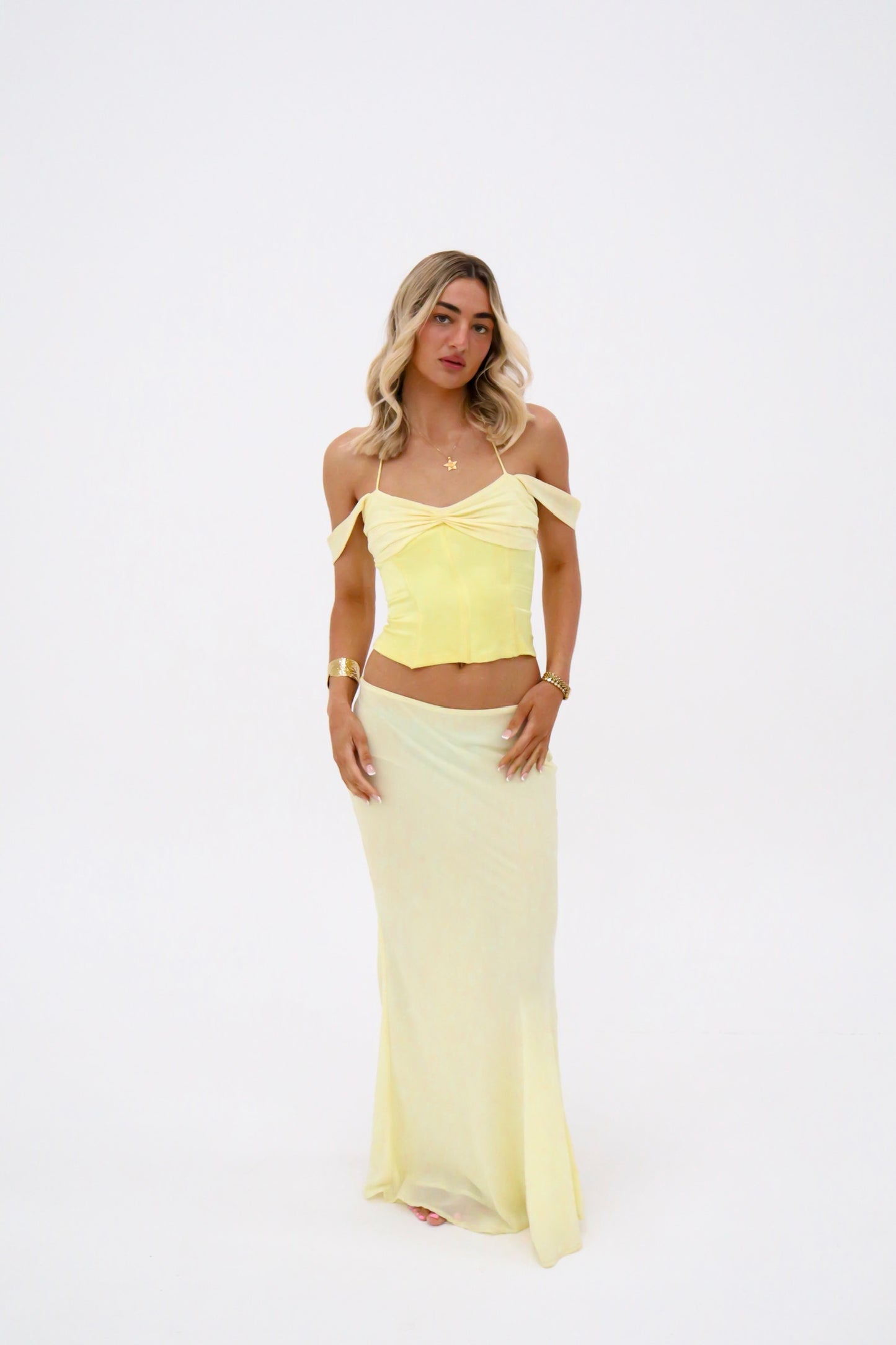I Am Delilah Scarlett Corset and Maxi - Butter