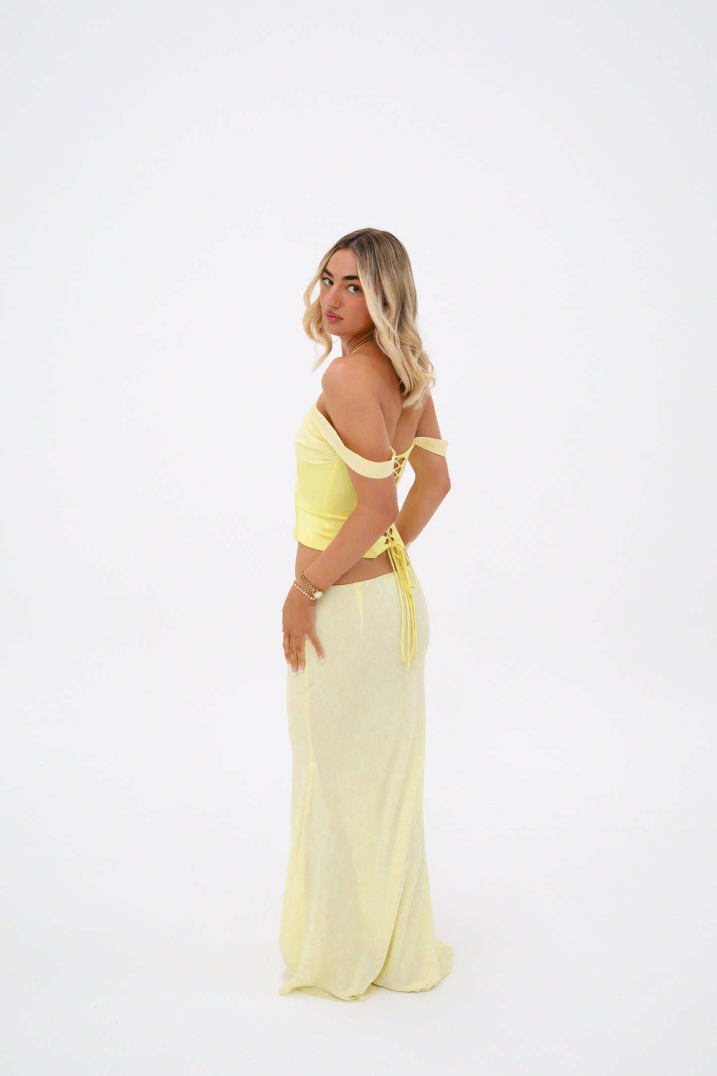 I Am Delilah Scarlett Corset and Maxi - Butter