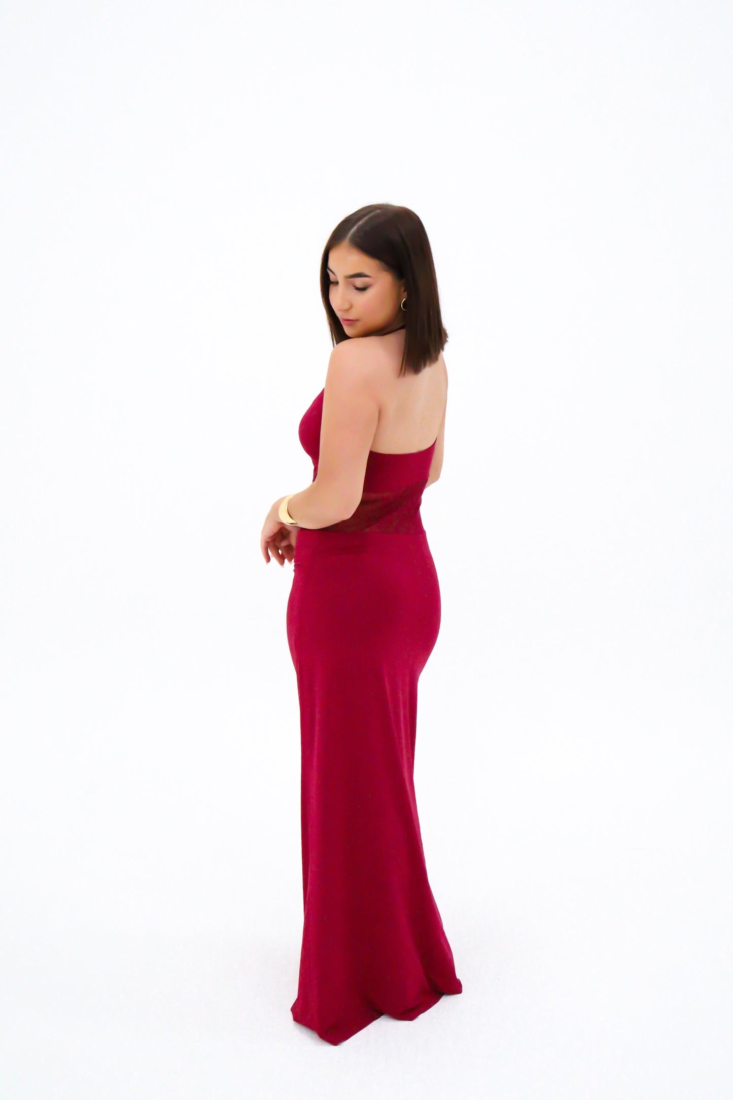 Sasha Therese Sariya Maxi Dress - Ruby