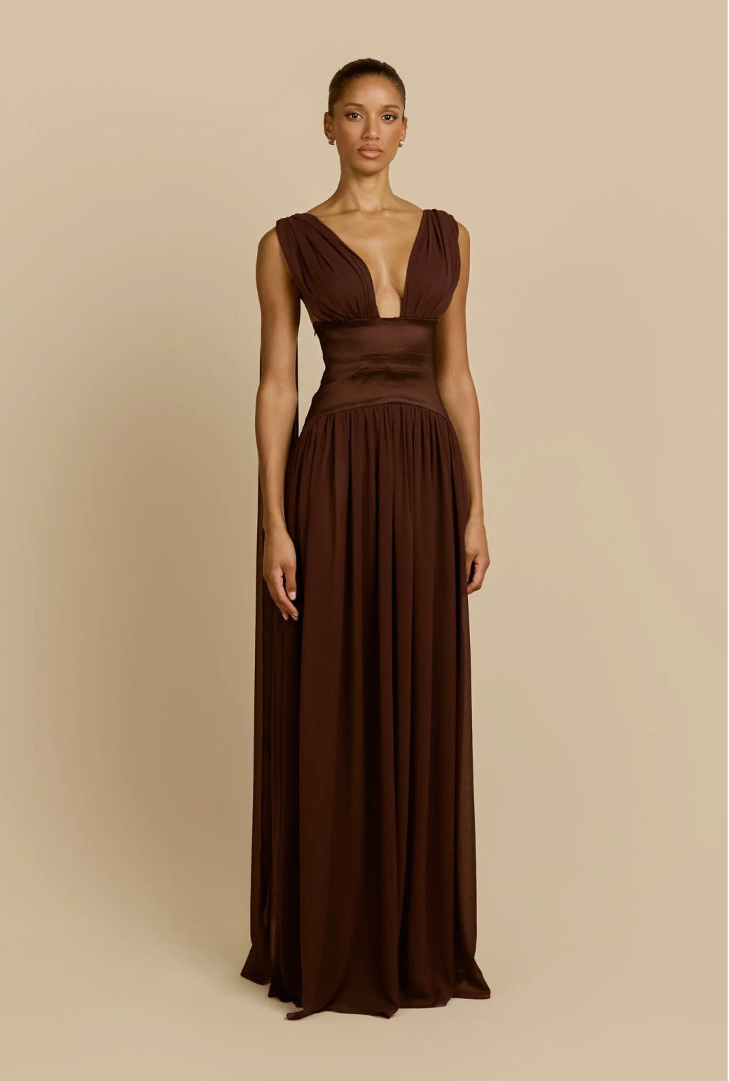 Arcina Ori Ramona Dress - Cocoa