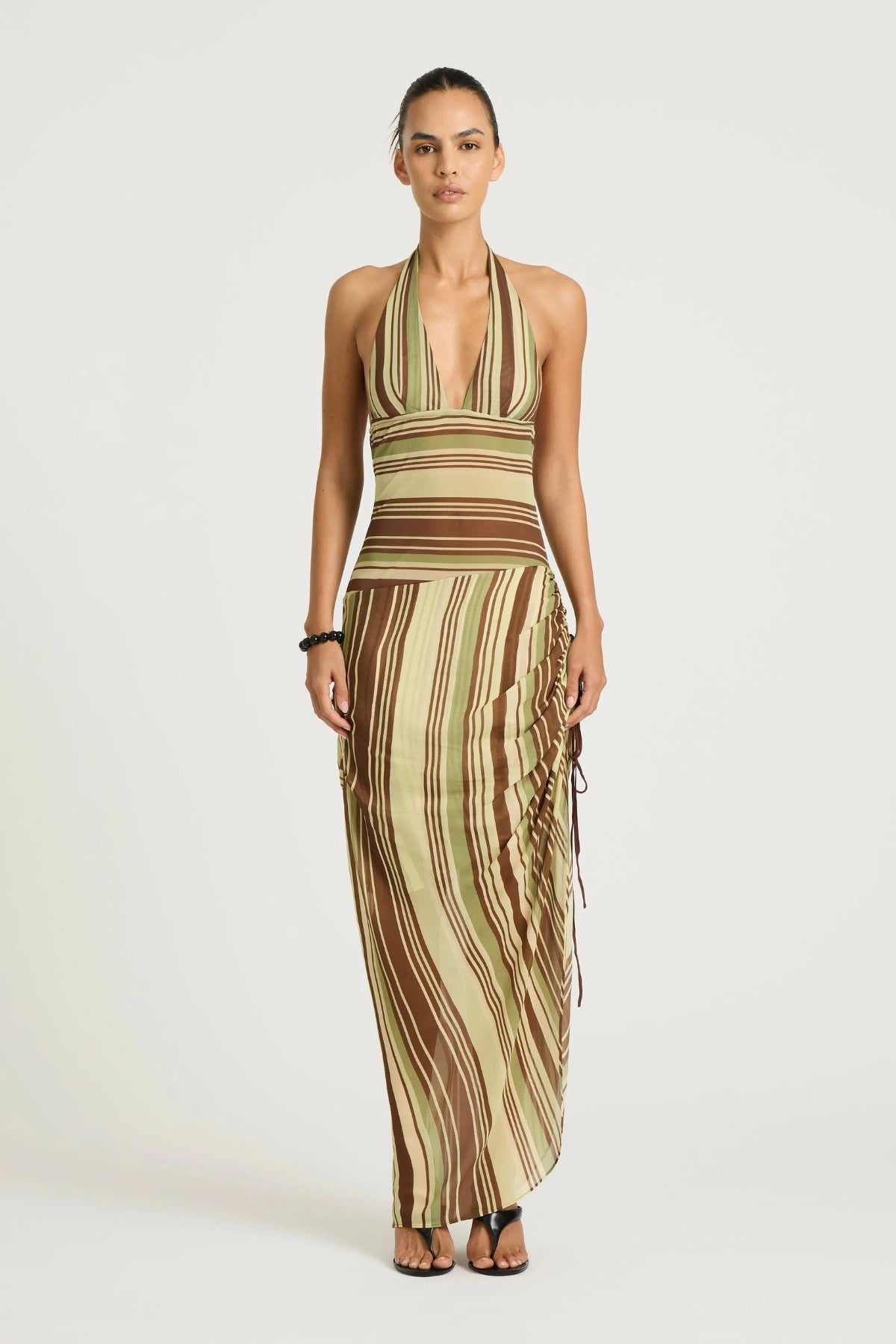 Benni Marnie Maxi Dress - Earth Stripe