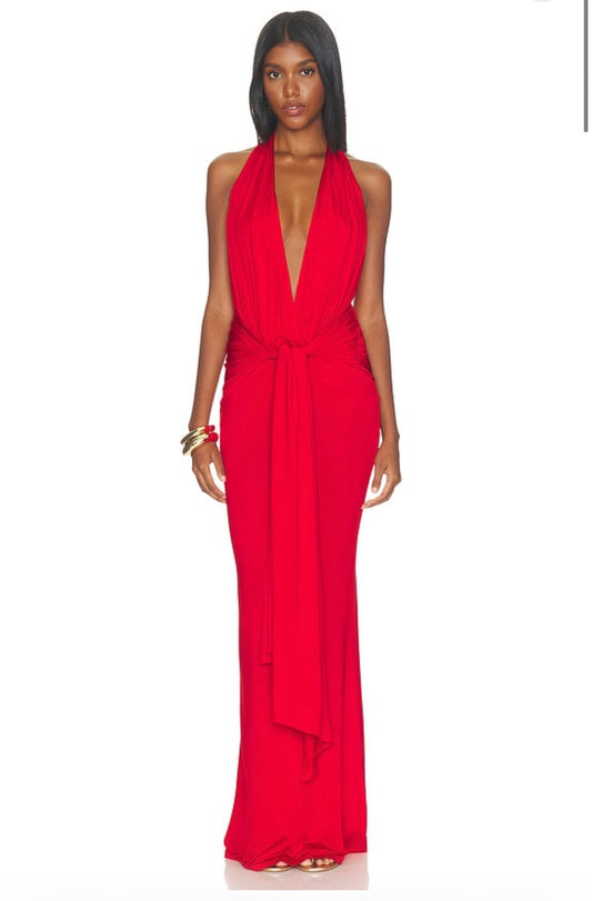 Lovers And Friends Coralie Gown - Red