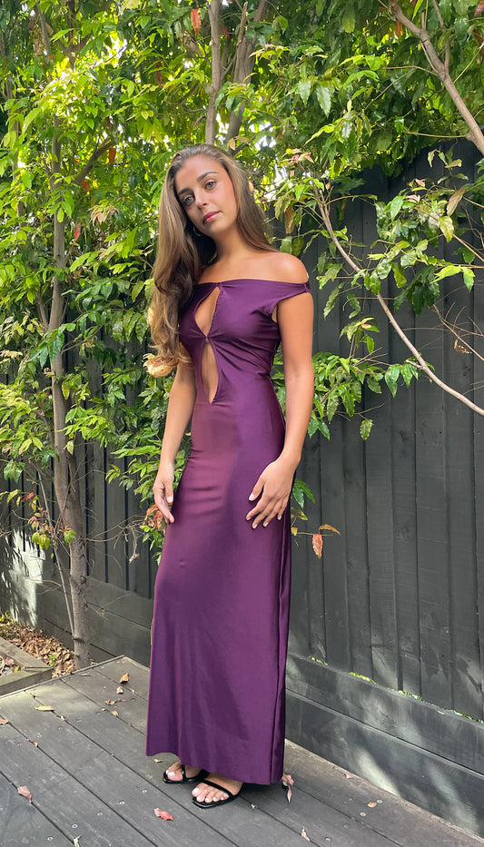 Ance Gria Passable Dress - Purple