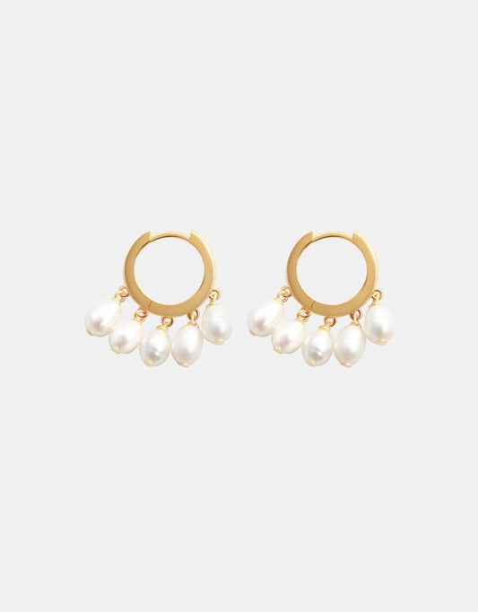 Bianko - Arpa Multi Pearl Drop Earring